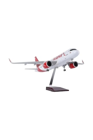 1/80 Ölçek Airbus A320 Neo Avianca Airlines 47 Cm Model Uçak