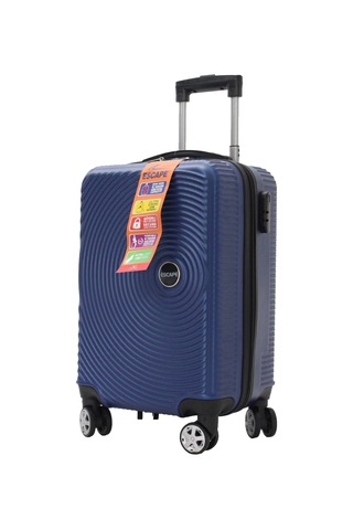 Escape Vlz 072-set Abs 8 Tekerlekli Büyük, Orta, Kabin Boy Valiz, Bavul Seti, Lacivert