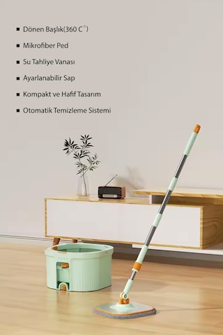 Kochler Su Ayrıştırmalı Yenilikçi Mop -2 Temizlik Seti