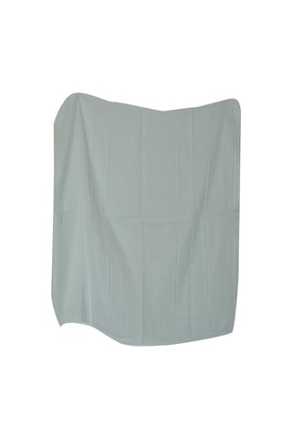 Krep Kese Banyo Hamam Köpük Torbası Beyaz 48 X 113 Cm