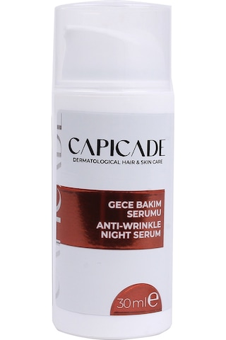 Capicade Wrinkle Karşıtı Gece Bakım Serumu 30 ML