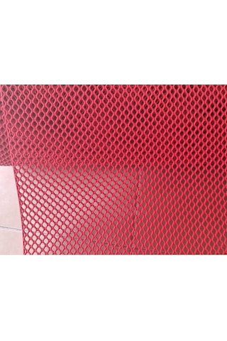 Kırmızı Islak Zemin Matı Kaydırmaz Pvc Paspas Banyo Kaymaz Yer Matı S Mat Petek Mat