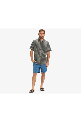 Quiksilver Street Way Ss Erkek Günlük Gömlek Eqywt04608-blsw Siyah Siyah