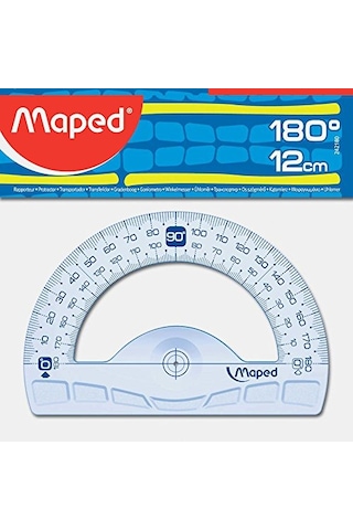 Maped Plastik Minkale Iletki 12 Cm 180 Derece