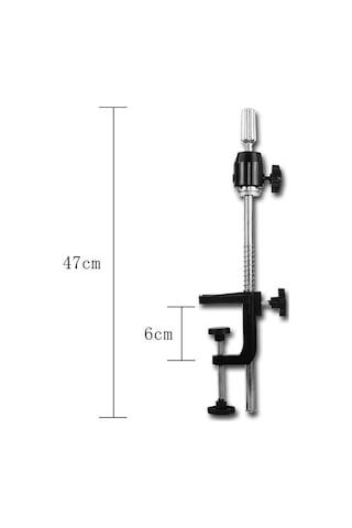 Lebıhmurah Wg2285 Eğitim Kafa Standı Manken Kafa Tutucu Manken Kafa Standı Sert Plastik Ve Çelik Peruk Kafa Standı Masa Kelepçesi