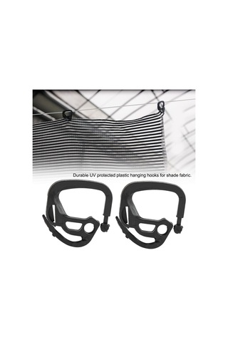 100 Adet Gölgeleme Filesi Askı Kancası Huiliang