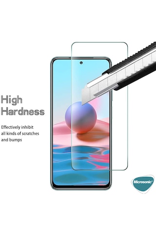 Microsonic Samsung Galaxy Uyumlu S25 Edge Tempered Glass Cam Ekran Koruyucu