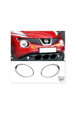 Nissan Juke Krom Far Çerçevesi 2 Prç. 2010-2014 Arası P. Çelik