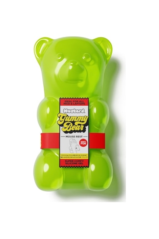 Mustard Gummy Bear Mouse Bilek Desteği - Yeşil