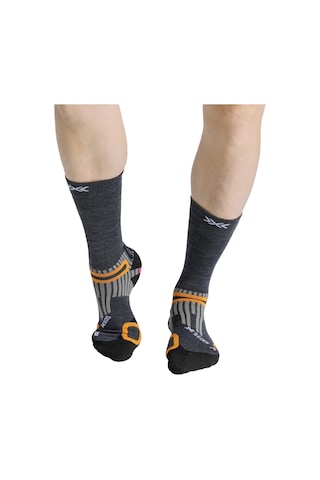 X-bıonıc X-bionic X-socks Hike Anatomix Merino Crew Unisex Çorap 1009 Gri