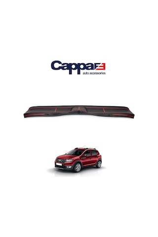 Cappafe Dacia Sandero Arka Tampon Eşiği Koruma Mat Abs 2012-› N11.5546
