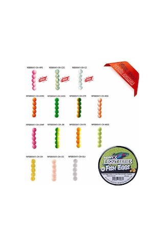 Spıınx Fish Eggs Hot Orange X Glow 10mm Cheddar Aromalı Suni Yem 25 Adet