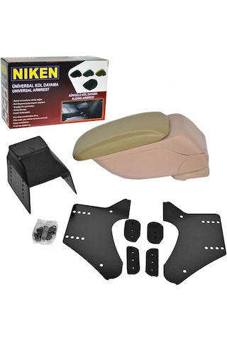 Niken Kol Dayama Sürgülü Bej