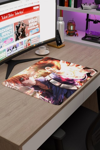 Shoto Todoroki Anime V2 - 48x40 Xl Gaming Kauçuk Kaymaz Taban Mouse Pad Fare Altlığı