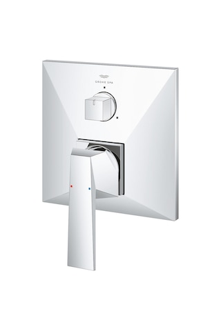 Grohe Allure Brilliant 24340000 Tek Kumandalı Üç Yönlü Banyo Bataryası Gümüş