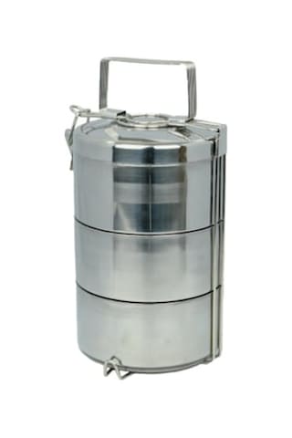 Cooker 3 Lü Çelik Sefer Tası Iç-Dış Paslanmaz Çelik Yk1091