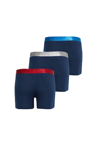 Blackspade Erkek Boxer 3'lü Paket Modern Basics 9471 Lacivert