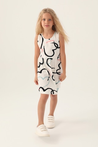 Rolypoly Kız Çocuk Krem Elbise 5274-43498 Krem