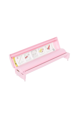 Cook Bas&kes Streç Film Kesme Aparatı, 30 Cm X 30 M, Pembe Diğer