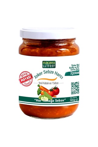Joker Yeşil Kabak Ve 7 Sebze Harcı 165 Gram