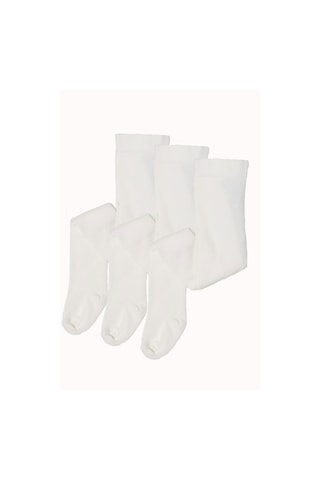 3Lü Kız/Erkek Bebek Çocuk Bambu Külotlu Çorap Yumuşak Mevsimlik