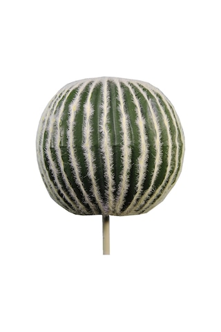 Yapay Barrel Kaktüs 45 Cm Saksısız Yeşil