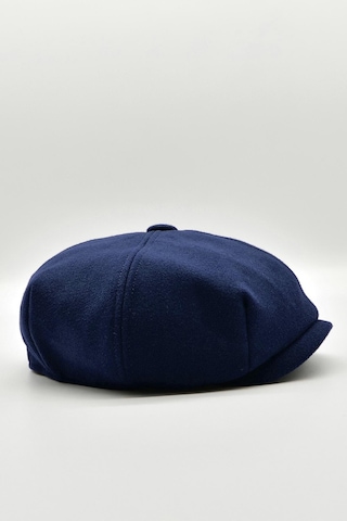 Külah Erkek Dökümlü Kışlık Newsie Kasket Premium Irish Flat Cap Şapka - Lacivert