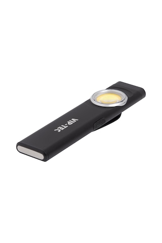 Vıp-tec Vt891210 Slim Şarjlı Cep Feneri 500 Lümen Manyetik Cob Led Type-c Siyah