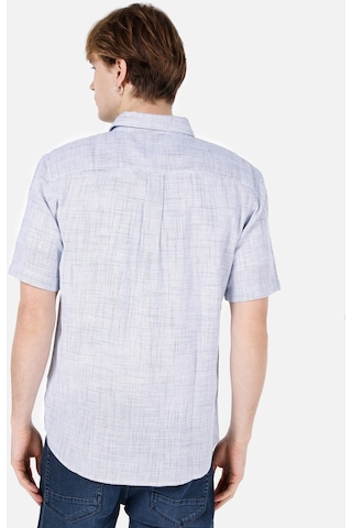 Colin's Colins Normal Kesim Shirt Yaka Cepsiz Mavi Erkek Kısa Kol Gömlek Cl1067835 Cl1067835 Q1.v1 Ble Mavi