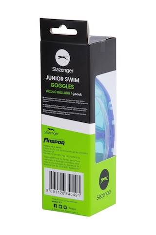 Slazenger Junior Yüzücü Gözlüğü Gl7 Blue Dbluelblue Mavi