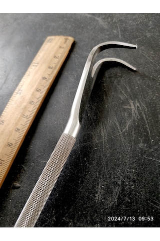 Omeniv Master Karbon Çelik Bonsai İkebana Tırmık+spatula