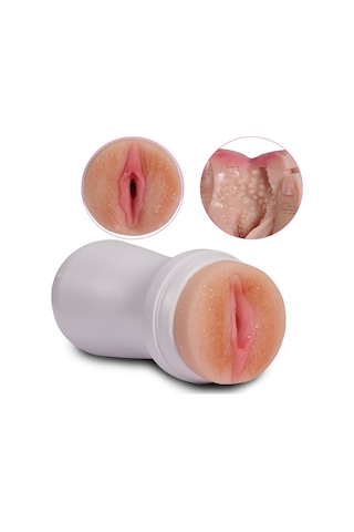 Lilitu Shop 17,5 Cm Gerçekçi Doku Suni Vajina Mastürbatör