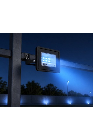 1 Adet Noas Yl70 1013 Ultra Slim 10w Led Projektör Mavi