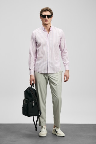 Lufian Fenrıc Smart Erkek Chino Pantolon Slim Fit Taş Taş 111190362100190
