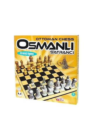 Ca Games Osmanlı Satrançı +7 Yaş Ve Üzeri İçin Büyük Ölçülü Ahşap Tahtalı Zeka-strateji Oyunu