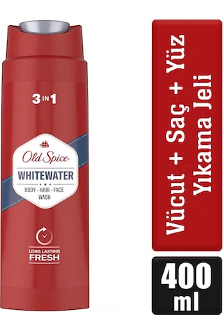 Old Spice Whitewater Erkek Duş Jeli ve Şampuan 400 ML