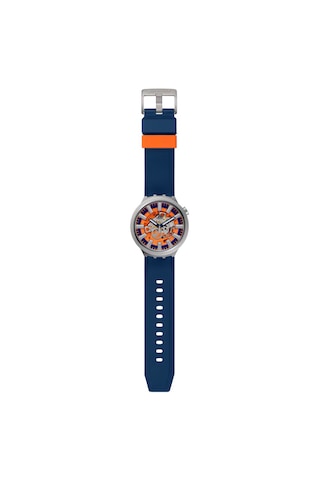 Swatch Sb07s114 Orange In The Works Erkek Kol Saati