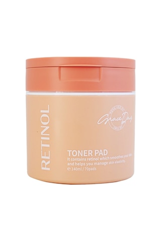 Grace Day Retinol ve Bakuchiol İçeren Tonikli Ped Grace Day Retinol Toner Pad 70 adet