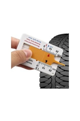 Lastik Derinlik Ölçer Diş Derinlik Ölçme Kumpası Pls