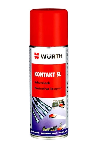 Würth Kontakt Sl Şeffaf Koruyucu Vernik Sprey 200 Ml