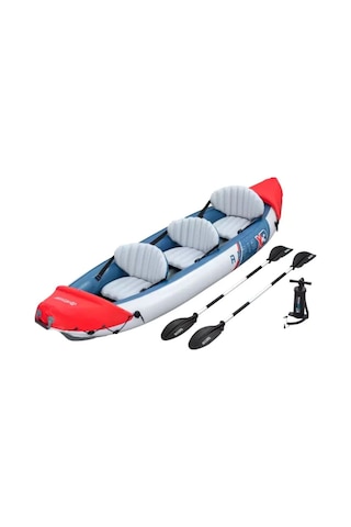 Bestway 65132 Rapid X3 Hydroforce 3 Kişilik Şişme Kano 381x100cm
