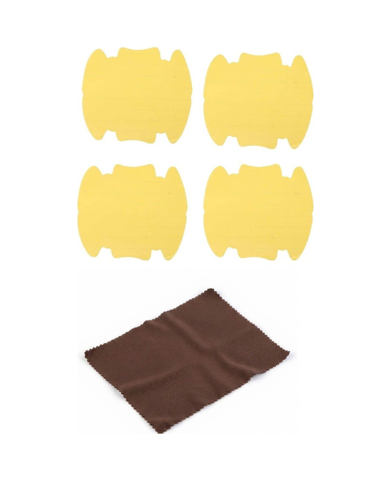 5li Set Araba Kapı Kolu Koruyucu Çizilme Önleyici Şeffaf Sticker