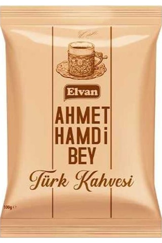 Ahmet Hamdi Bey Türk Kahvesi 100 Gr. 24 Adet (1 Kutu)