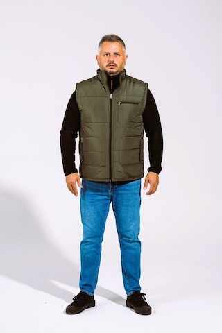 Derin Mavi Çok Cepli Günlük - İş Yeleği Xl-10xl Arası Bedenler Haki