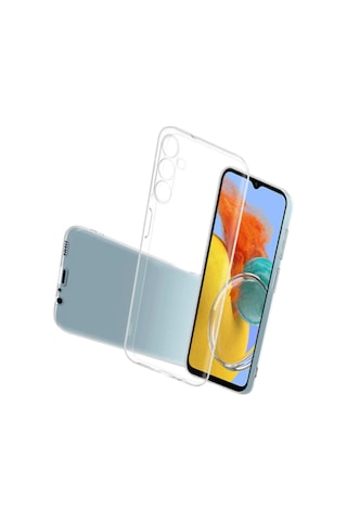 Uray Store Samsung Uyumlu Galaxy M14 5g Kılıf Lüx Şeffaf Silikon