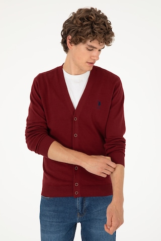U.s. Polo Assn. Erkek Bordo Hırka Triko 50293531-vr014 Bordo