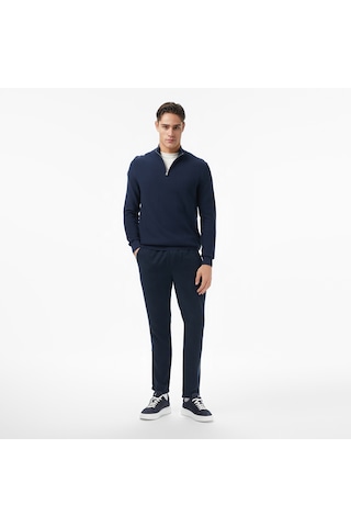 Nautica Erkek Lacivert Classic Fit Kazak Düz S57230t Lacivert