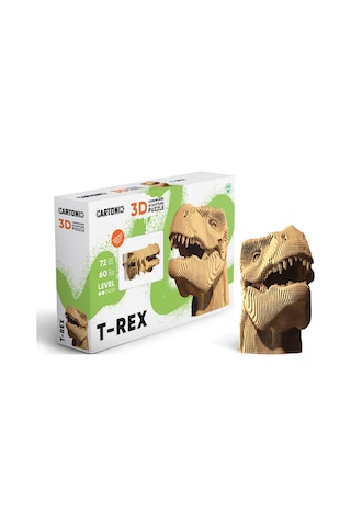 Cartonic 3d Puzzle - T-rex