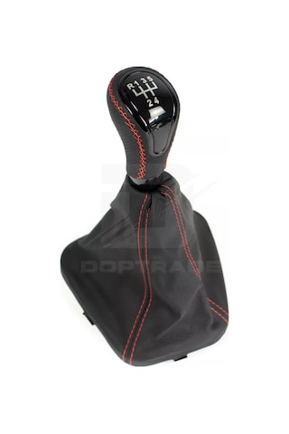 Doptrade Vaz 2110,2111,2112 İçin Deri Vites Topuzu Kırmızı 176447877 Kırmızı