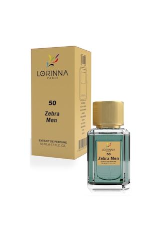 Lorinna Paris 50 Zebra Erkek Parfüm EDP 50 ML